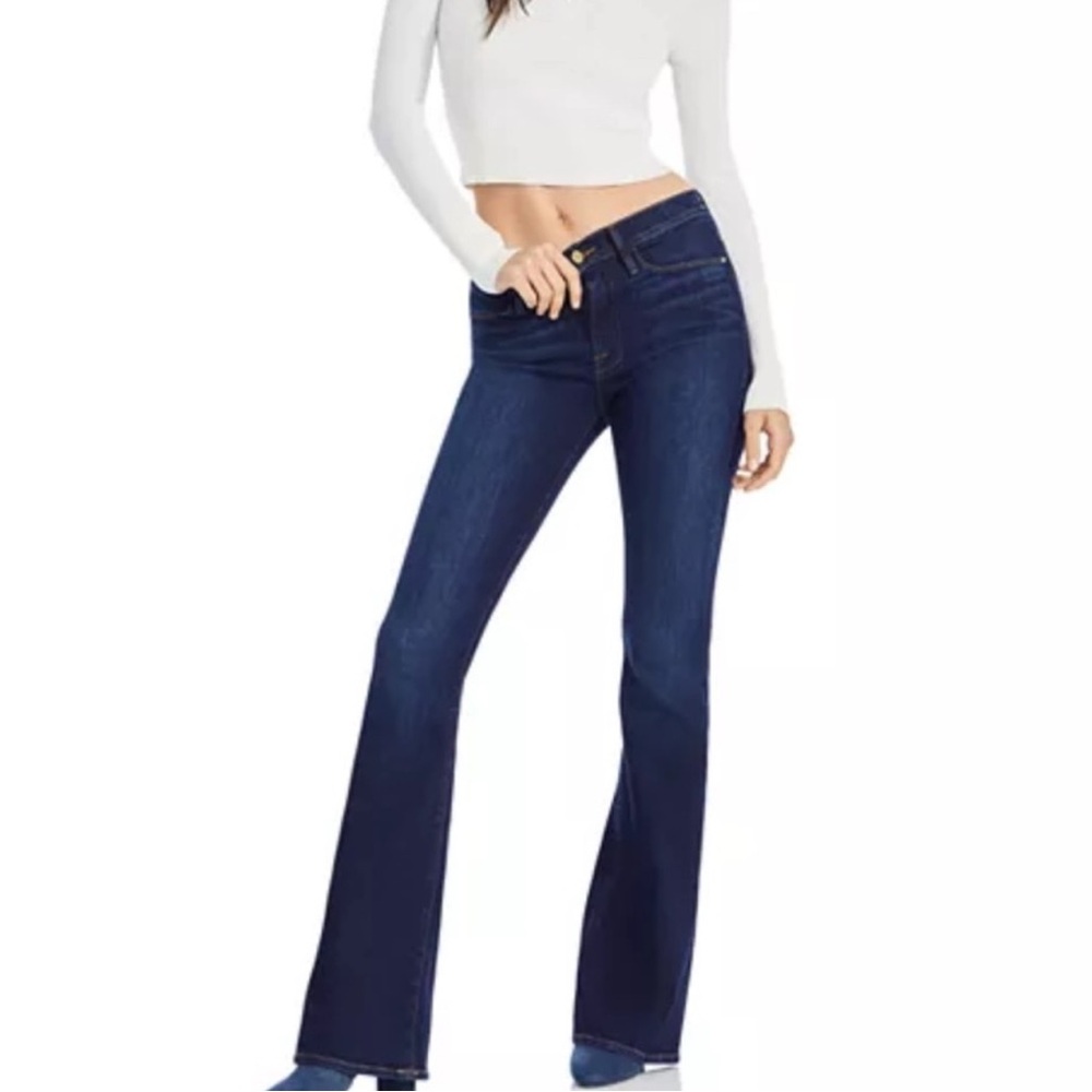 Frame Denim Flare le high rise jeans